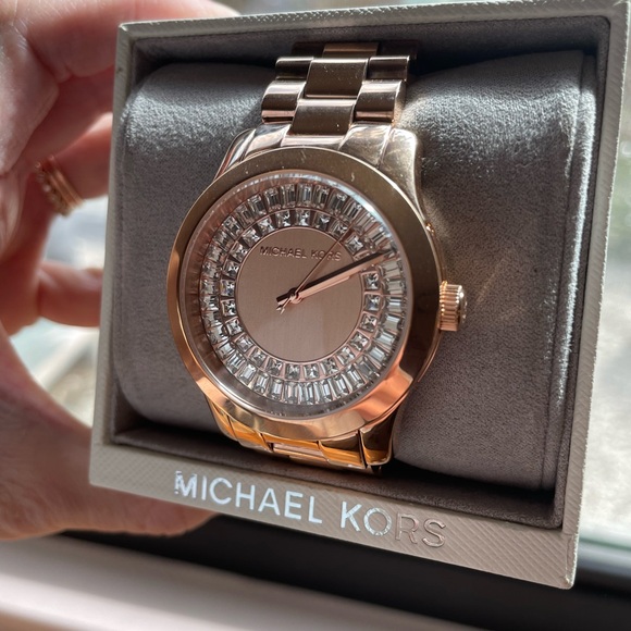 Michael Kors Rose Gold Bracelet Watch - Picture 4 of 7